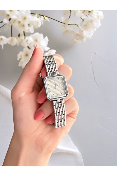 Homies Steel Cord Square Case Women's Wristwatch, with Gift Box and Bracelet Gift