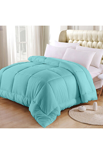Five Store Microfiber filled quilt, ranforce cotton, summer, 200 g/sqm, light turquoise, 210 x 230 cm