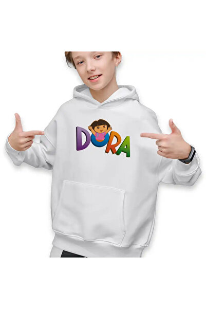 OEM Hanorac Copii Baieti Desene Animate Dora Exploratoarea Explorer