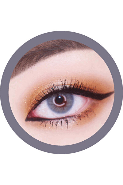 Urban Layer Cloud Light Blue Blue colored contact lenses, complete package with solution and case