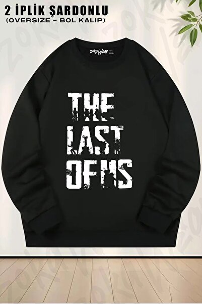 ZOKAWEAR Unisex The Last Of Us4 Sweatshirt Oversize cu guler rotund