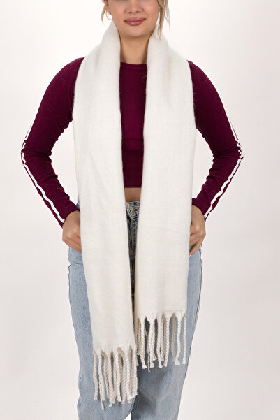 Histakı Women's Plain Model 100% Cotton Woven Shawl Scarf 70*190