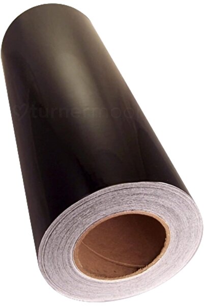 Al Raied لفافة لاصقة من الفينيل الأسود غير اللامع، مقاس ١٢ بوصة × ١٥ قدمًا، من الفينيل الأسود الدائم من إصدار تيرنر مور