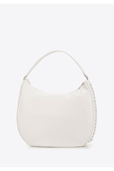 Wittchen Women's -leather Bag with Chain, Cream, Cream, -leather