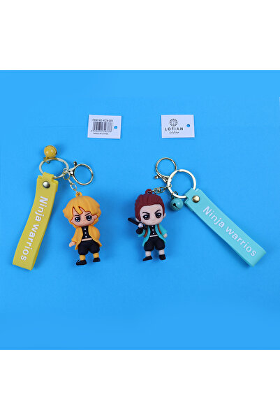 LOFIAN Luvian Silicone Medals - Ninja Warriors Cartoon Characters Model KCN-005 - 2 Count