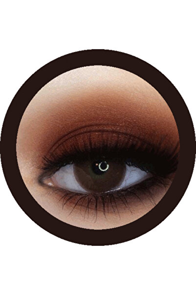 Urban Layer Контактни лещи Cloud Choco с цвят Chocolate, пълен комплект с раз...