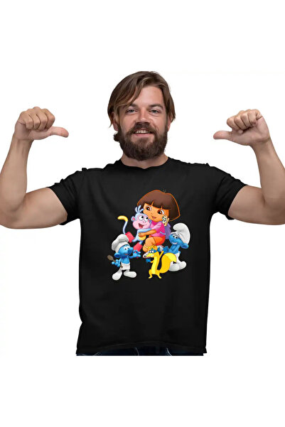 OEM Tricou Barbati Dora Strumfii Bucatarul Rusinosul Hotomanul