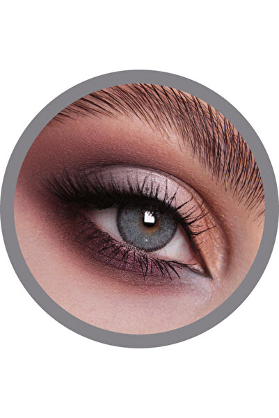 Urban Layer Cloud R Ice Gray Gray colored contact lenses, complete package with solution and case