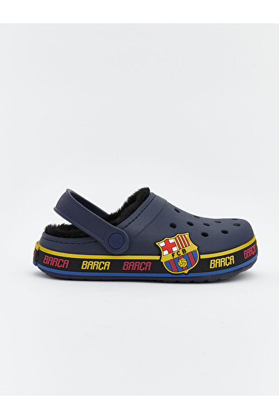 LC Waikiki Navy Blue Printed Boys' Beach Sandals