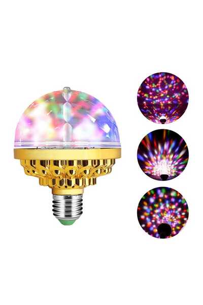 Generic ROTATING LAMP DISCO RGB LIGHTS