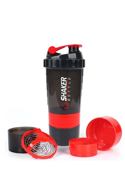 Generic BPA Free Multifunctional Water Bottle, 3 in 1 Leak Proof Protein Shaker Bottles For Protein Mixes,