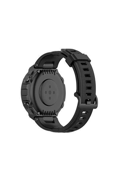 Dmay Amazfit T-Rex Uyumlu Preminum Tokalı Silikon Kordon