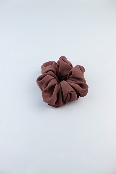 İLKYAZ Aerobin Jazz Fabric Rubber Buckle Bagel Buckle - Pastel Brown