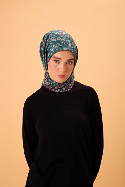 Silk Home 09 Pyramid Pattern Soft Scarf