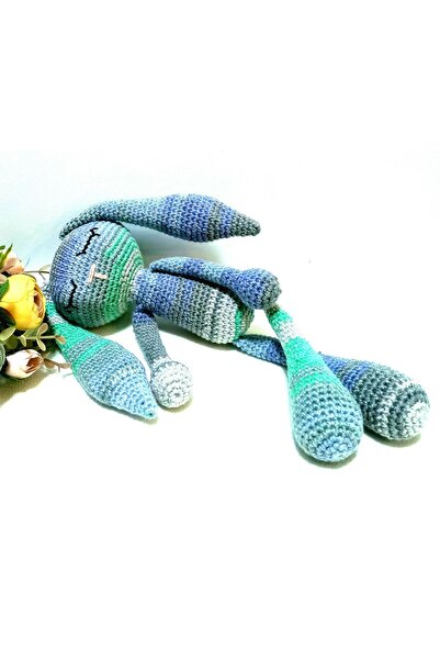 Vixie Figurină iepuraș croșetată manual