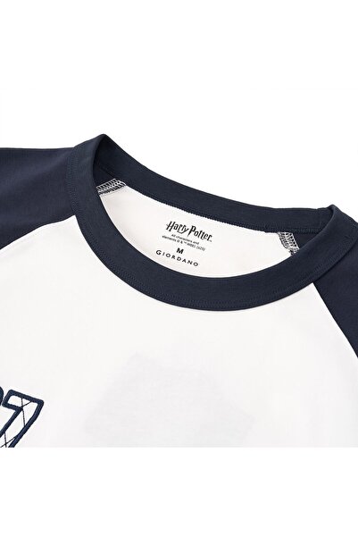 Giordano Men's Harry Potter Cotton Raglan Sleeve Tee - Limited Edition Collection