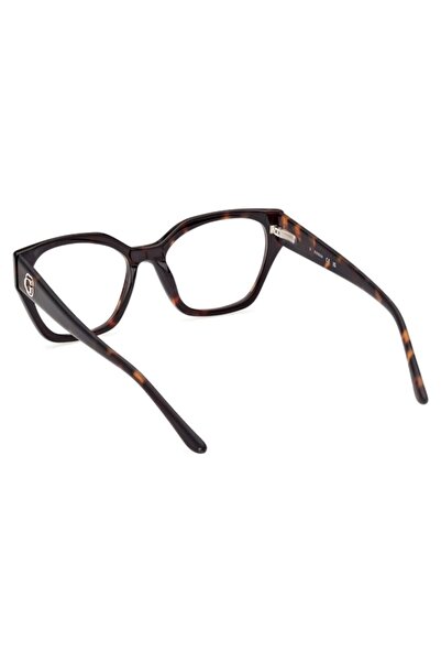 Guess Women's Eyeglass Frame GU50112-052-55, Havana, Butterfly, 55 mm