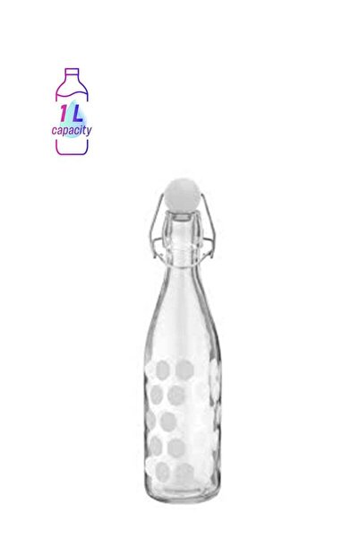 Generic Zak Designs Dot Dot Design Water Bottle White/Clear