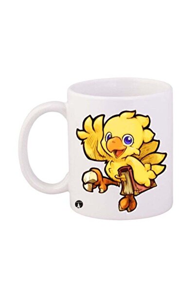 Generic BP Final Fantasy Printed Mug White/Yellow/Blue