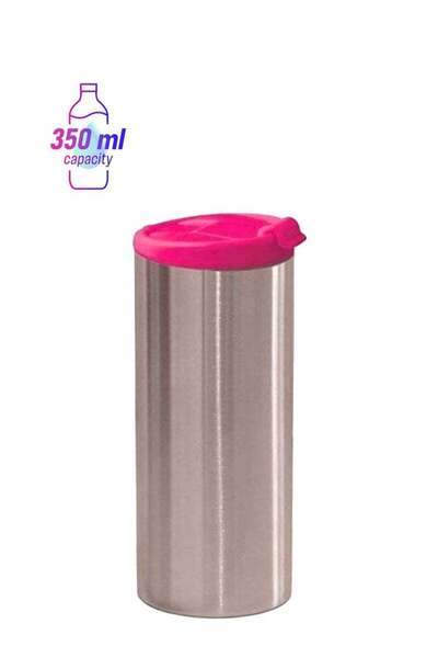 Generic Zak Designs Stainless steel double wall vacum bottle Fuchsia 350ml