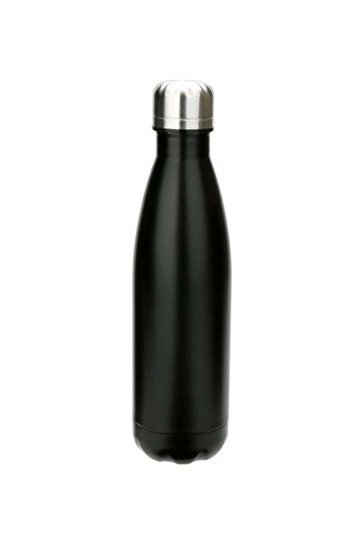 Generic Stainless Steel Vacuum Flask Water Bottle Black 280ml