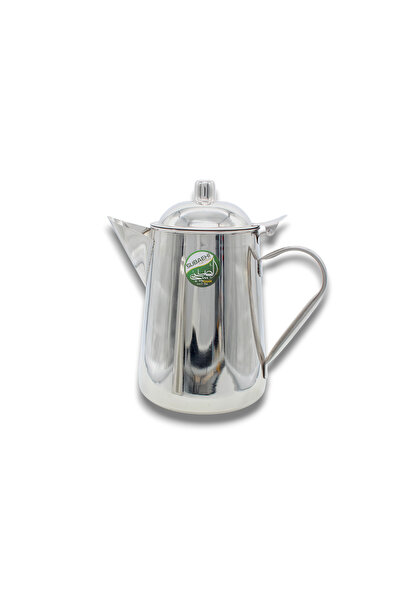 ALSAIF KITCHEN بكرج إبريق شاي وقهوة وحليب ستانلس ستيل تقليدي مقاس 2.5لتر