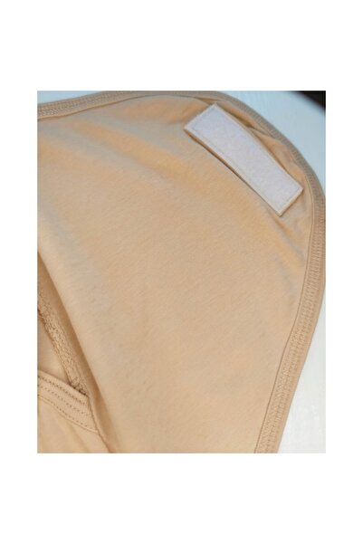 Pampy Swaddling Cocoon System with Velcro, Pampy, 0-3 Months, 56-62 cm, Cotton, Beige