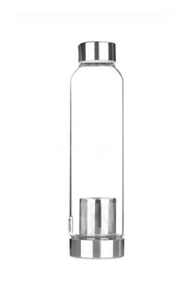 Generic Vitacelli Sports Water Bottle With Teapot And Gray Protective Bag, High Temperature Resistant Glass