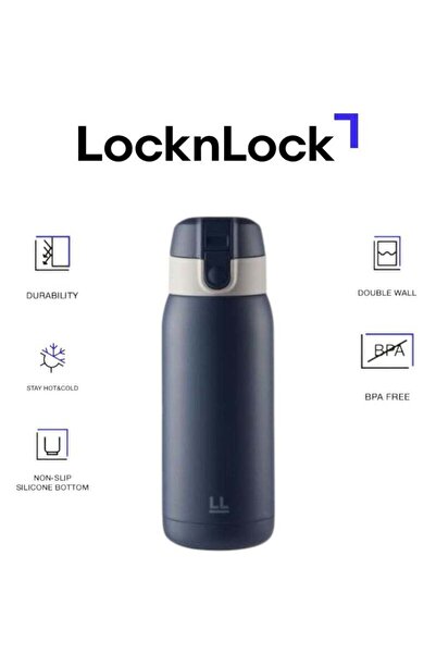 Generic LOCK & LOCK LocknLock Chubby Tumbler 370ml - Blue