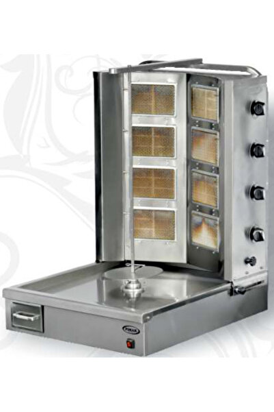 Pimak Doğalgazlı Alt Motorlu Döner Makinası 5 + 5 Gözlü