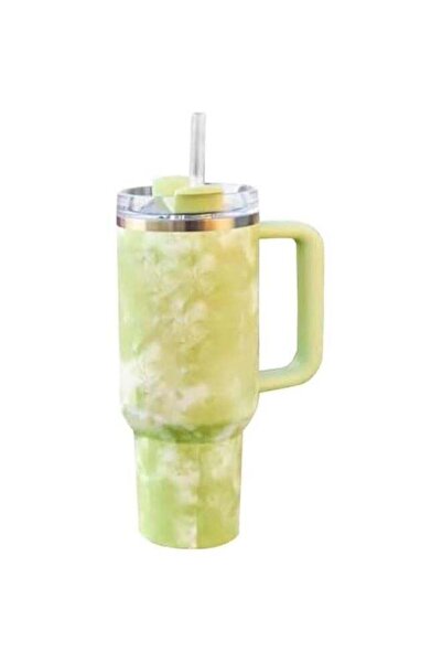 Generic HOOKOR Tumbler with Handle and Straw Stainless Steel Vacuum Insulated Tumbler Tea or Iced Coffee Mu