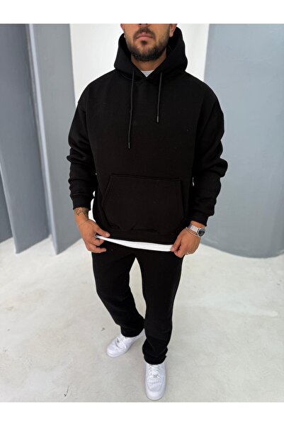 Baycombine35 3 Thread Premium Quality Sweatshirt-Sweatpants 2-Piece Set