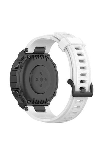 Dmay Amazfit T-Rex Compatible Premium Buckle Silicone Strap