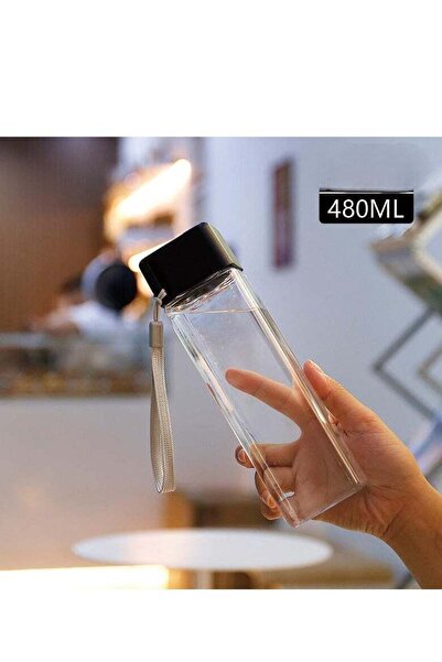 Generic Food grade square water cup portable plastic cup water cup suitable for insulated cups for hot and