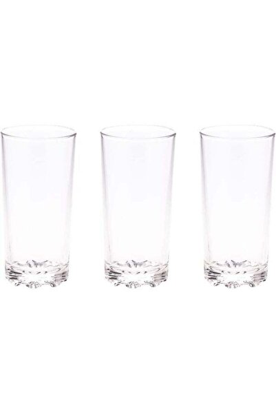 Generic AKDC AKDC Mirage Bibita Glass 3Pcs L(7CM) XW(7CM) XH(14CM) transparent