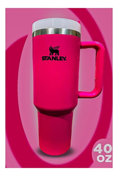 Generic Stanley Stanley 40oz Tumbler Stainless Steel Travel Mug with Reusable Straw BPA Free Eco Friendly a