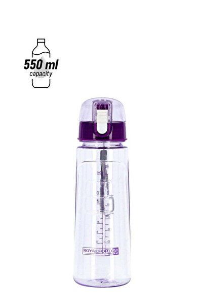 Generic Royalford Royalford Water Bottle with Volume Marker- Portable Design with Straw & Loop Handle BPA F