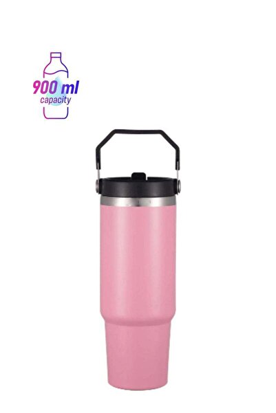 Generic ELTRAZONE 900ml Stainless Steel Leak-Proof Travel Tumbler Mug â€“ Double Wall Vacuum Insulated Sipp
