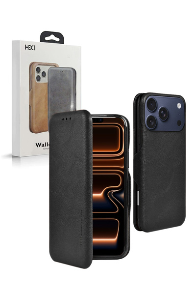 Wtech غطاء حماية قابل للطي من الجلد الصناعي من Apple iPhone 17 Pro Max 5G 202...