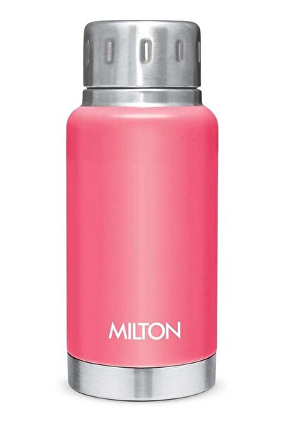 Generic Milton Elfin 160 Thermosteel Hot and Cold Water Bottle, 160 ml, Pink | Leak Proof | Easy to Carry |