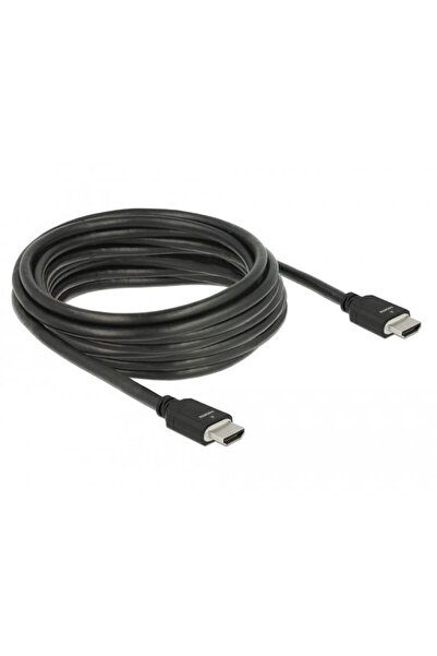 Other Kabel HDMI Delock 85296 5 m Czarny - Wysoka Przepustowość - Tip A (Standard), 85296