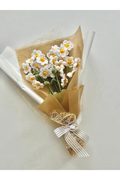 HENERA Romantik Papatya Buketi – Hediye ve Ev Dekoru / Hediyelik / Öğretmenler Günü / Sevgililer Günü