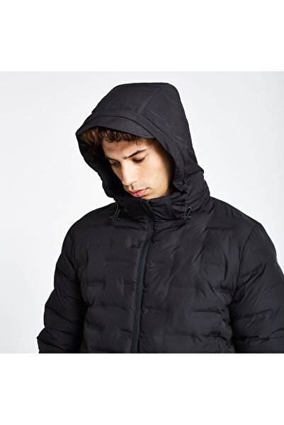 Lescon 25K-1072 Inflatable Coat Black 25Kteo001072