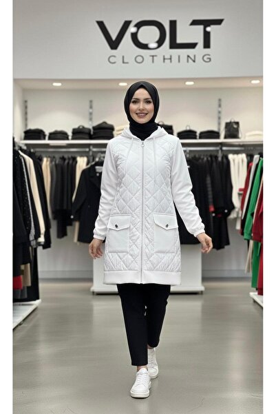 VOLT CLOTHİNG Cep Detaylı Kapitone Desenli Mont