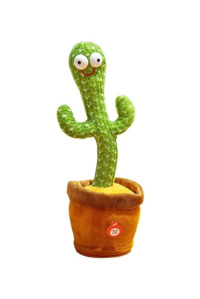 The comprehensive house لعبة زهرة الصبار المحشوة بالرقص الكهربائي مع الموسيقى