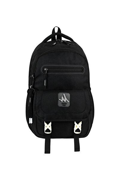 QİELL Geantă de liceu de lux pentru fete, cu detalii brodate, design elegant,...