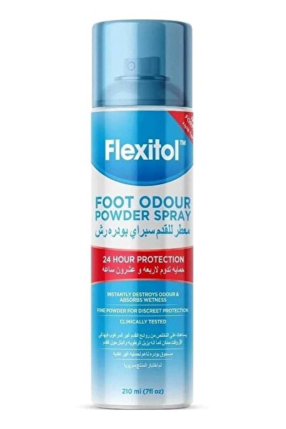 FLEXITOL بخاخ بودرة معطر للقدمين 210 مل