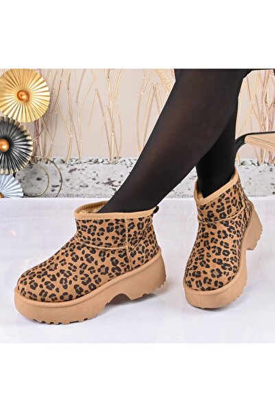 Tmall Ghete de damă, tip, din piele întoarsă prietenoasă cu pielea, blană, TM...