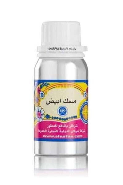 SHURFAN BANAFA شرفان بنايف المسك الأبيض (شفاف - مصفر قليلاً)
