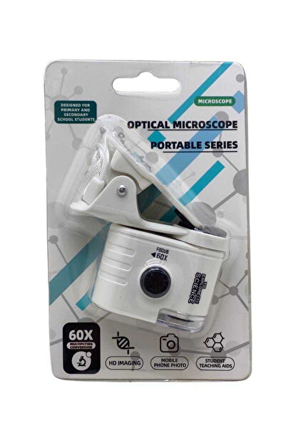 JPT Microscop mini pentru telefon cu clips 60X